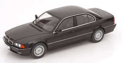 KK Scale 1:18 BMW 740I E38 BLACK METALLIC 1994 Diecast Model - KKDC180366 - Image 1 of 4