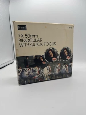 Vintage Sears Binoculars Model #47325130 7x50 mm and Case - Image 1 of 4