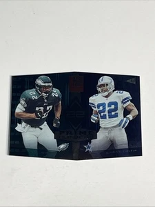 Emmitt Smith/Duce Staley #PN5 Serial # 558/1600 Donruss Elite Prime Numbers 2002 - Picture 1 of 16