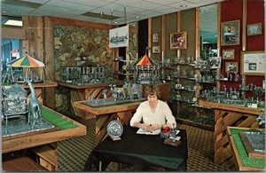 Figuras de peltre c1960 CLEARWATER, Florida postal "MICHAEL ANTHONY RICHTER" - Imagen 1 de 2