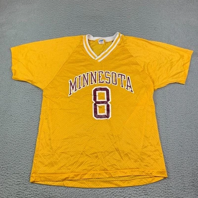 Camiseta de fútbol americano universitario Minnesota Golden Gophers de colección años 70 talla mediana fanático Foto 1 de 4