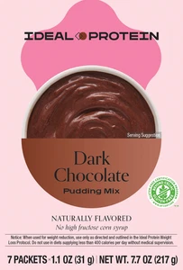 Dark Chocolate Pudding Mix  - Ideal Protein - Picture 1 of 1