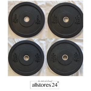 allstores24 Bumper Plates Set Vollgummischeiben Premium Set 100 Kg - Bild 1 von 13