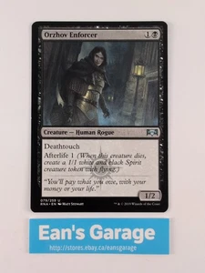 MTG Orzhov Enforcerer 079/259 RNA Ravnica Allegiance Uncommon MN - Imagen 1 de 2
