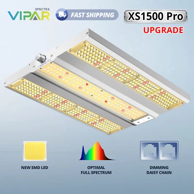 VIPARSPECTRA 2025 XS1500Pro Luz LED de Crecimiento Espectro Completo Interior Planta Vegetal Flor Foto 1 de 4