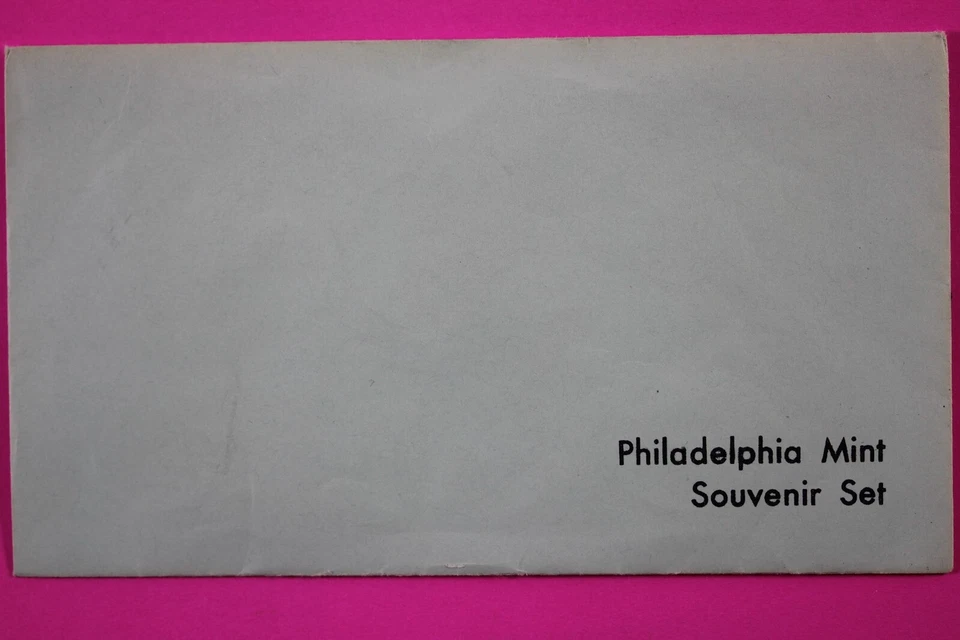 Very Rare 1998 Philadelphia Souvenir Mint Set In Green Envelope BU Coins 7008 - Image 1 of 4