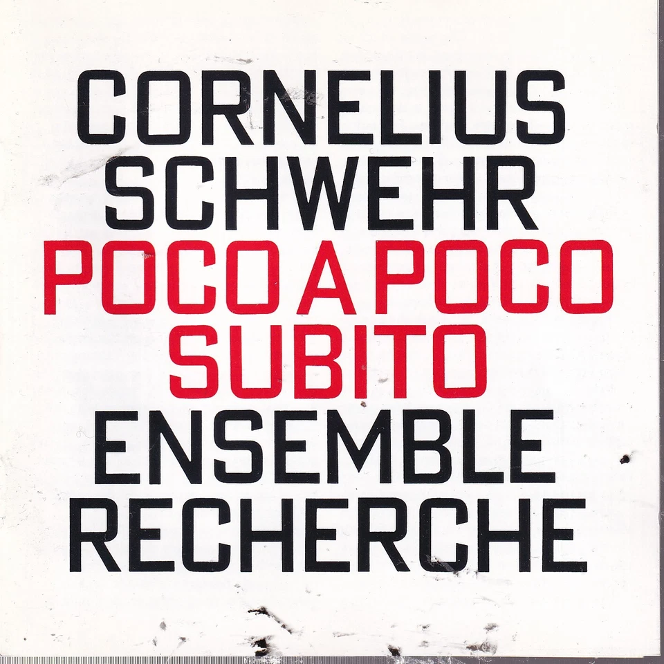 Poco a Poco Subito [Audio CD] Ens.Recherche - Bild 1 von 1