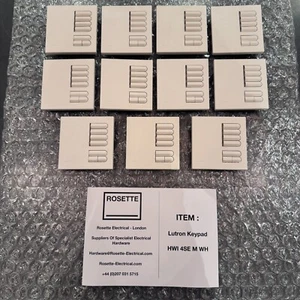 Teclado Lutron - HWI 4SE M WH - Con 12 meses de garantía - IVA incluido* - Imagen 1 de 5