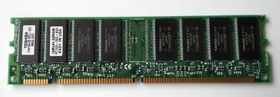Toshiba THYMY6416E1BEG-80D 16Mx64 SDRAM PC100-222-620 RAM Memory - Pre owned - Image 1 of 4