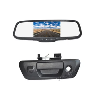 Reverse Camera & Rear View Mirror Monitor for Nissan NP300 Navara D23 - Picture 1 of 9