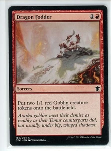 DRAGON FODDER Dragons of Tarkir #135 DTK(NM)(MTG) - Picture 1 of 1