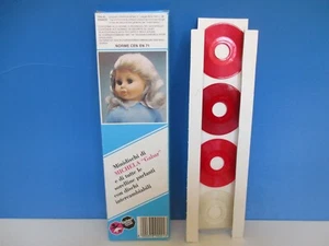 CONFEZIONE 4 MINI DISCHI x BAMBOLE PARLANTI ANNI '80 - Picture 1 of 5