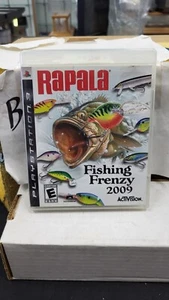 CIB RAPALA FISHING FRENZY 2009 PS3 SONY PLAYSTATION 3 VIDEO GAME COMPLETE IN BOX - Picture 1 of 5
