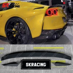 Forged/Carbon Fiber/Unpainted Rear Spoiler Wing For Ferrari 812 GTS Convertible - Picture 1 of 45