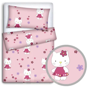 Funda nórdica funda de almohada para cuna 135x100 cm 2 piezas Hello Kitty - Imagen 1 de 1