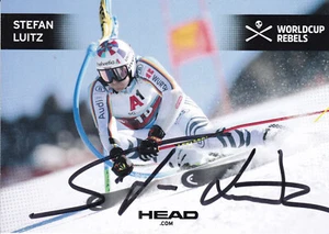 Stefan LUITZ - Deutschland, Bronze WM 2013 Ski alpin, Original-Autogramm! - Picture 1 of 1