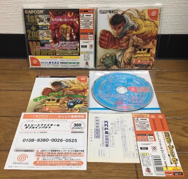 Street Fighter 世嘉Dreamcast 电子游戏| eBay