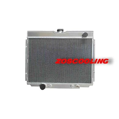 Radiador apto para Ford Mustang / Mercury Cougar V8 1967-1970 aluminio 3 filas AT MT 52 mm Foto 1 de 4