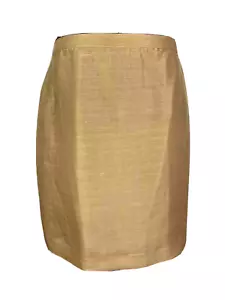 GENNY VINTAGE '80 Gonna Donna Seta Crèpe Silk Woman Skirt Sz.L - 46 - Bild 1 von 5
