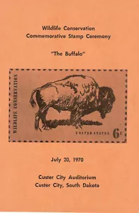 #1392 Ersttag Zeremonie Programm Wildtierschutz Briefmarke - Bild 1 von 1