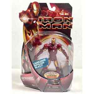 Hasbro Iron Man Mark 03 lll 6" Action Figure Launching Repulsor Blast 2008 New