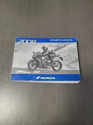 2008 Honda CBR1000RR HURRICANE 1000 Owner's Manual 31MFL600 "256" - Image 1 of 2