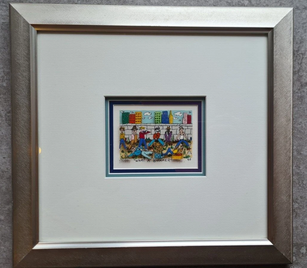 版画 JAMES RIZZI KISS-KISS-BANG-BANG 350/61 JAMES RIZZI KISS-KISS