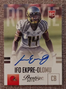 Ifo Ekpre-Olomu (Oregon, Browns) 2015 Panini Prestige football ROOKIE AUTOGRAPH - Picture 1 of 1