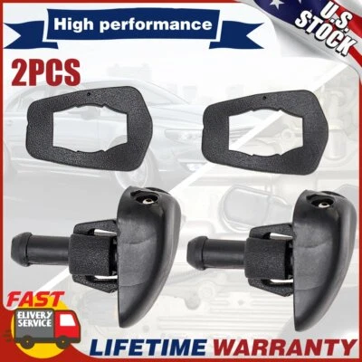2X Adjustable Car Windshield Wiper Nozzle Sprayer Washer Spray Nozzle Sprinkler - Image 1 of 4