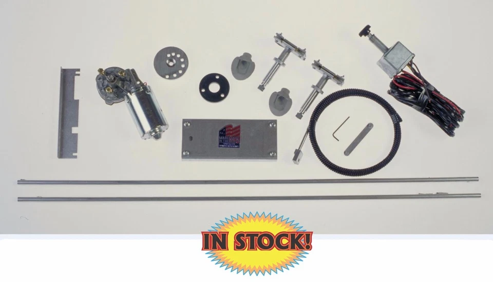 SPW WWK-5557-2I - 1955-57 Chevy Car Wiper Kit with Intermittent Rotary Switch