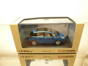 NOREV 159946 CITROEN C4 PICASSO - BLUE METALLIC 1:43 - VERY GOOD IN DEALER BOX - Imagen 1 de 8