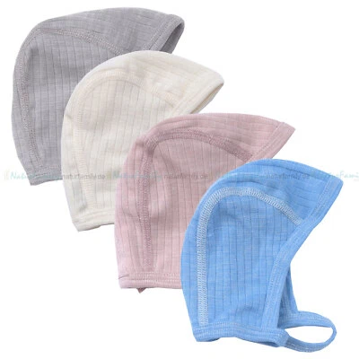 Cosilana Baby Häubchen Wolle Seide Baumwolle Mütze öko bio Erstlingsmütze