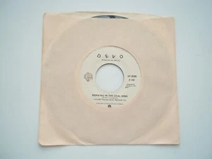 DEVO - WORKING IN A COAL MINE (Both Sides.  Promo Record) 45 RPM 7" Record 1981 - Picture 1 of 6