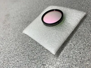 Edmund Optics 67034 592nm CWL, 25mm Dia, 43nm Bandwidth, OD6 Fluorescence Filter - Picture 1 of 3