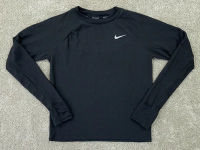 Nike Shirt Women's Small Black Therma-FIT Element Running Long Sleeve DM1493-010 - Image 1 of 4