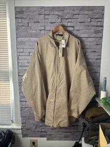 Neu mit Etikett Essentials Fear Of God langer cremefarbener Herrenmantel XL  - Bild 1 von 8