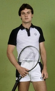 Sergio Tacchini Sandro Polo & SuperMK2 Shorts Juego Gene Mayer -blanco / Azul - Imagen 1 de 6