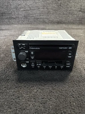 1996-2000 Oldsmobile Achieva Bravada Cutlass Stereo Radio AM/FM CD OEM 16213343 - Image 1 of 4