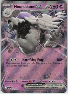 Holo Foil Houndstone ex 162 Promo SV: Scarlet & Violet Promo Cards Near Mint - Picture 1 of 1