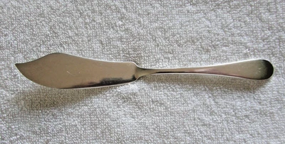 Pointed Antique Dominick and Haff Sterling Flat Handle Butter Serving Knife - Image 1 of 2
