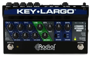 Radial Key-Largo Keyboard Mixer with Balanced DI Outs - Picture 1 of 9