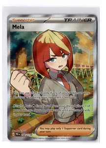 Mela (Full Art) - 140/131 SV Prismatic Evolutions Ultra Rare - NM - POKEMON TCG - Picture 1 of 2