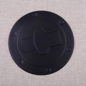 Black Door Fuel Tank Gas Filler Cap Cover Fit for Toyota Tundra 2007-2021 - Picture 1 of 4