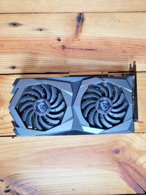 MSI GeForce GTX 1660 Gaming X 6G 6GB Graphics Card 602-V379-87SB2101004002 - Image 1 of 4