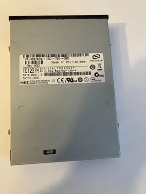 NEC FD1231M 3.5" Floppy Disk Drive Black 0RP434 - Image 1 of 4