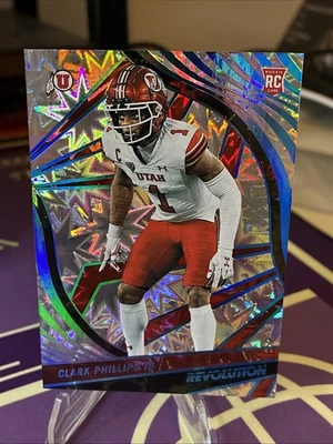 2023 Panini Chronicles Revolution Draft Picks Clark Phillips III #65 Impact /149 - Image 1 of 2