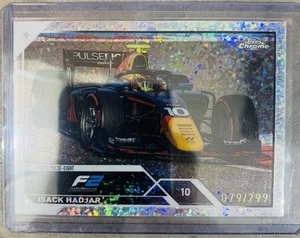 2023 Topps Chrome Formula 1 - F2 Mini-Diamond Refractor #129 Isack Hadjar /299 - Picture 1 of 2