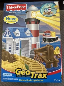 Faro GeoTrax Harbor Docks NUEVO Fisher-Price 2004 G4881 raro - Imagen 1 de 1