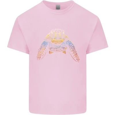 A Colourful Turtle Animals Ecology Ocean Kids T-Shirt Childrens - Image 1 of 4