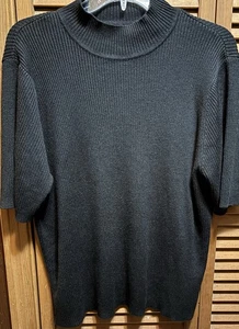 Sag Harbor Damen Pullover hochgeschlossen schwarz...Gr.XL...100% Acryl - Bild 1 von 5